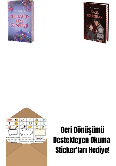 Delilah In Tüm Renkleri + Kızıl Kehribar + Okuma Sticker'ları