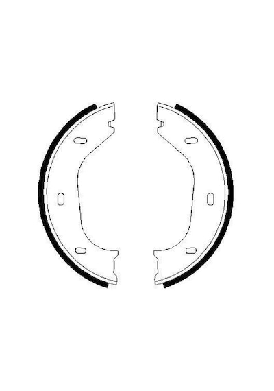 Bosch 0986487202 Fren Balatası Arka Park Freni Bmw E21 E30 E12 E24 E23 34411159467 1 Takım