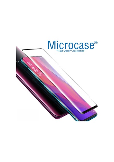 Oppo Find X 3D Curved Tam Kaplayan Tempered Glass Cam
