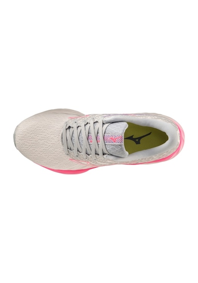 Mizuno Wave Inspire 19 Kadın Koşu Ayakkabısı Beyaz / Pembe Çok Renkli
