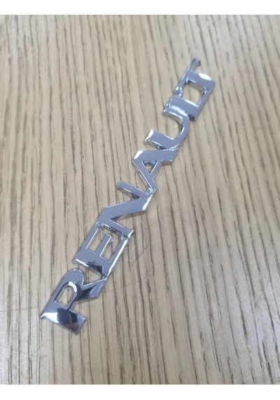 Renault Krom Metal Bagaj Arması Parlak 3d Logo