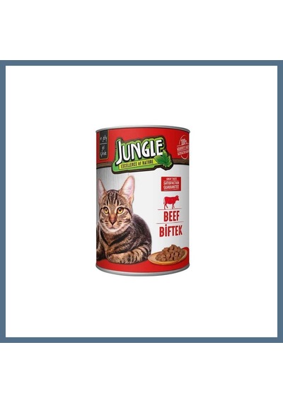 Buradabulabilirsin Kedi Konserve Biftekli 400gr 1 Adet Bbz
