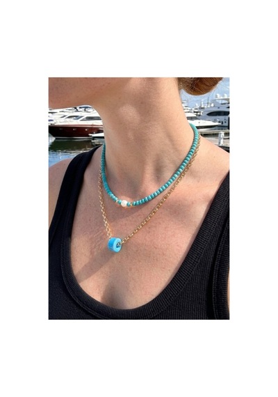 İncili Turkuaz Kolye Ve Bodrum Boncuklu Gold Zincir Kolye İkili Set Turkuaz Ve Bodrum Boncuklu Turkuaz Ve Bodrum Boncuklu İncili Turkuaz Kolye Ve Bodrum Boncuklu Gold Zincir Kolye İkili Set Turkuaz Ve Bodrum Boncuklu Turkuaz Ve Bodrum Boncuklu