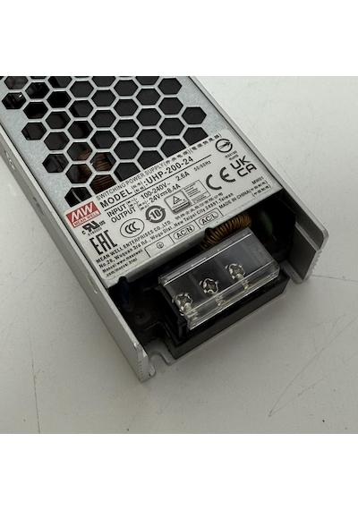 Mean Well Uhp-200-24 Fansız Slim Power Supply 200w 24vdc 8.4a