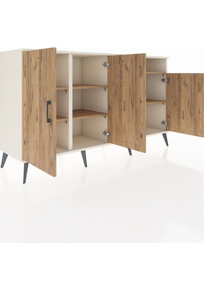 Kronos Konsol 6 Raflı 4 Kapaklı 176x59x99 Aytaşı-çam Atlas Çam - Aytası Kronos Konsol 6 Raflı 4 Kapaklı 176x59x99 Aytaşı-çam Atlas Çam - Aytası
