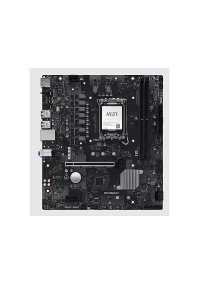 Msı Pro B860m-e Ddr5 9066mhz 1xhdmı 1xdp 2xm.2 Usb Matx 1851p Intel Ultra Processors Serıes 2 95584025