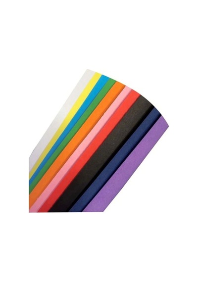 50 Adet 50x70 Cm Fon Kartonu 10 Renk 5 Rulo Büyük Fon Kartonu 50 x 70