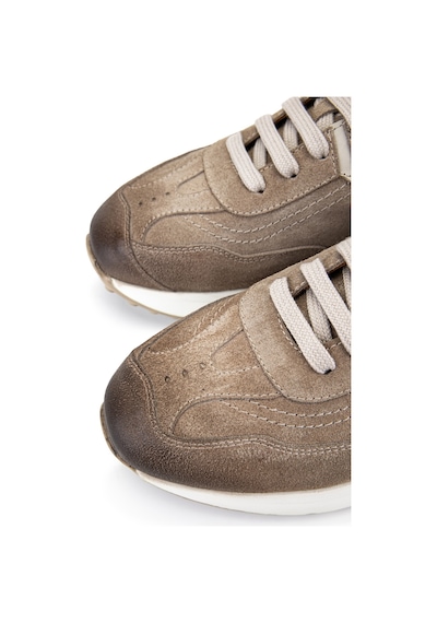 Tamer Tanca Erkek Hakiki Deri Bej Süet Sneakers & Spor Ayakkabı 1171 86-24 Erk Ayk Y26 Bej Suet