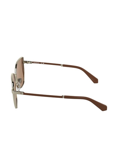 Calvin Klein Jeans Ckj 25209s 718 57 Kadın Kelebek Gold Metal Güneş Gözlüğü Altın