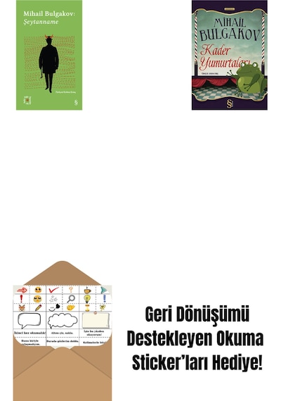 Everest Açıkhava 12 - Şeytanname + Kader Yumurtaları + Okuma Sticker'ları