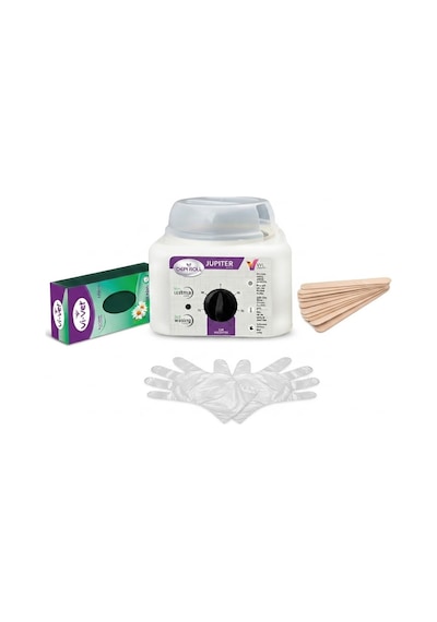 Depi Roll Konserve Ağda Makinesi + Vivet Pudralı Ağda 400 G