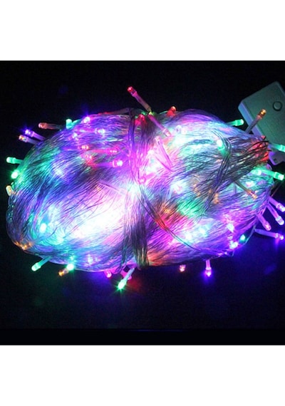 YENİ ÜRÜN 200 LED 14 METRE MULTİ COLORS LED LİGHT RENKLİ LED IŞIK RENKLİ İP LED IŞIK FİŞLİ RENKLİ IŞIK