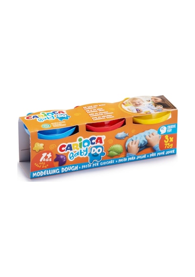 Bebek Oyun Hamuru 3 Renk X 75 Gr 1+ Yaş