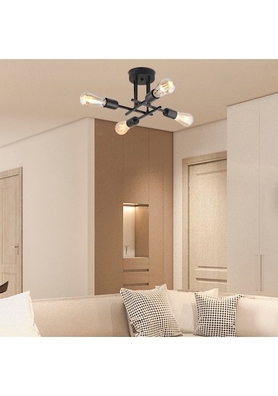 Glam 4 Lü Plafonyer Modern Avize