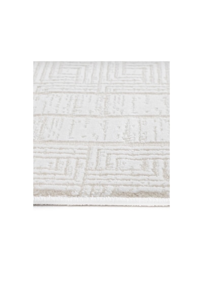 Elvey Home 7107 Krem Modern Desen Doğal Taban Koridor Mutfak Çocuk Oturma Odası Salon Halı Yolluk 7107kemik