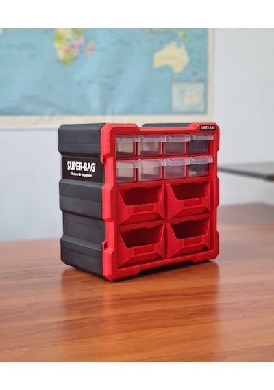 Superbag 12’Li Monoblok Avadanlık Ve Çekmece Seti Asr-6009