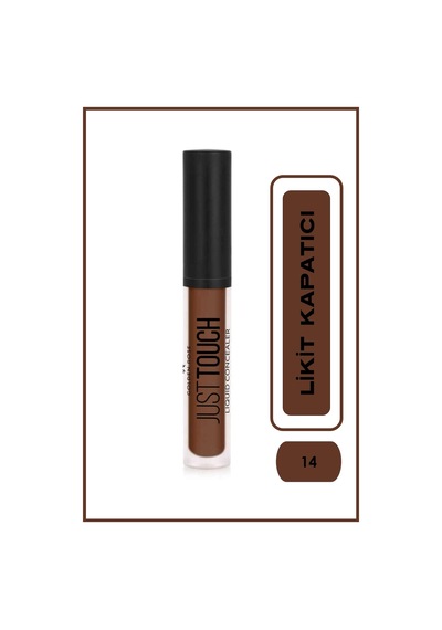Just Touch Liquid Concealer - 14 - Vitamin E Ve Niacinamide İçeren Likit Kapatıcı