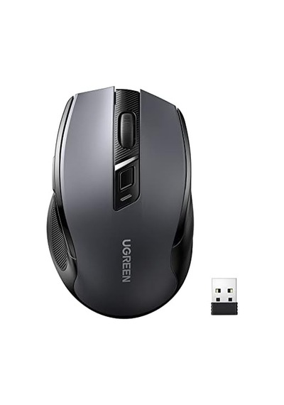 Dizüstü Bilgisayar Kablosuz Fare Ergonomik Sessiz Tıklama Usb Fare, Hassas Takip Bilgisayar Faresi, Gecikmesiz Duyarlı 18 Aylık Pil Ömrü, 4000 Dpı Ayarlanabilir