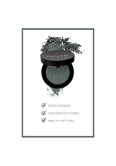 Note Cosmetique Luminous Silk Eyeshadow Tekli Göz Farı – 11 Yeşil