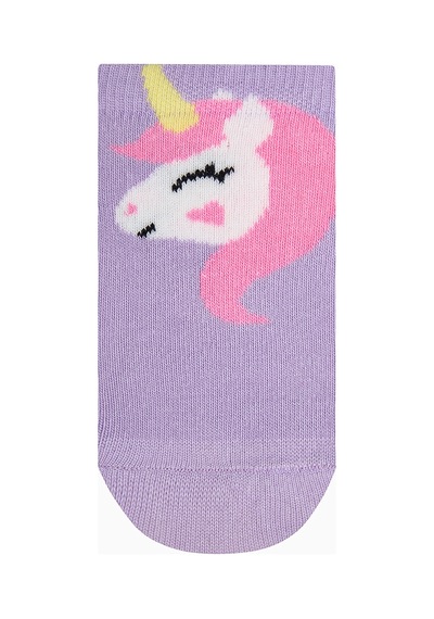 Penti Kız Çocuk Sweet Unicorn Çok Renkli 4lü Patik Çorap