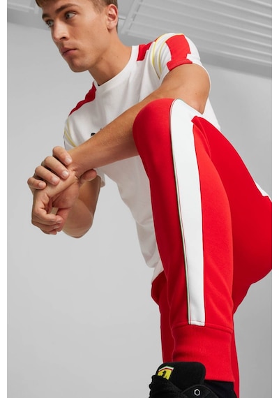 Puma Ferrari Race Iconic T7 Kırmızı Erkek Eşofman Altı 000000000101909191 Kırmızı