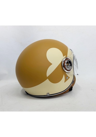 Nero Tk-06 Şefaf Vizörlü Yarım Açık Kask Mat K2