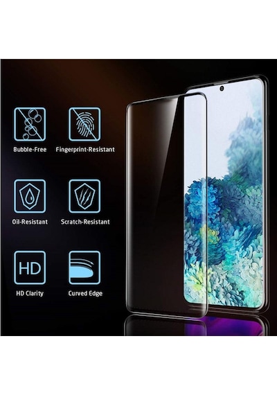 Logis Samsung Galaxy Uyumlu A01 Core 5d Seramik Tam Kaplayan Ekran Koruyucu