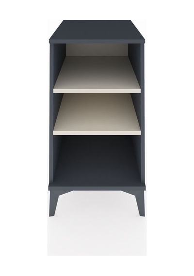 Kronos Komodin 2 Raflı 44x59x80 Antrasit-aytaşı Antrasit