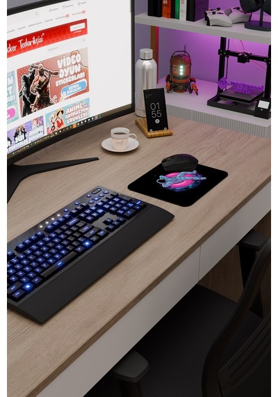 Astronot V2 22x18 Gaming Kauçuk Kaymaz Taban Mouse Pad Fare Altlığı