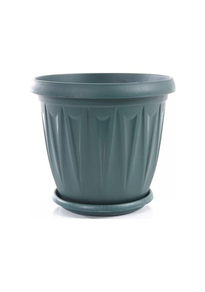 Omnipazar Sy-5704 5 Litre Plastik Ürgüp Saksı Takımı No 4 Yeşil