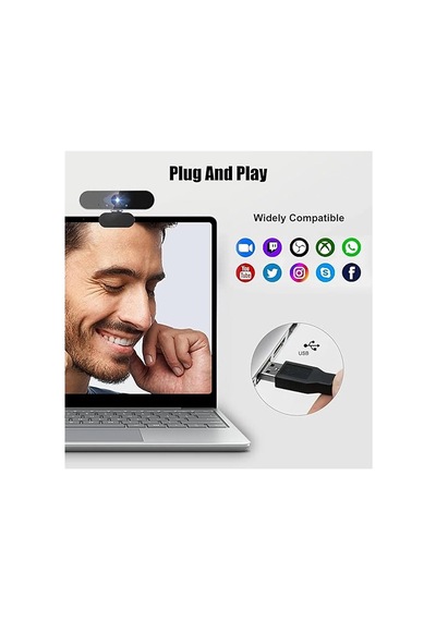 Webcam Orjınal 1080p Hd Konferans Kamera Dahili Mikrofon Görüntülü Sohbet Yayın Kamerası Hd Video Ae