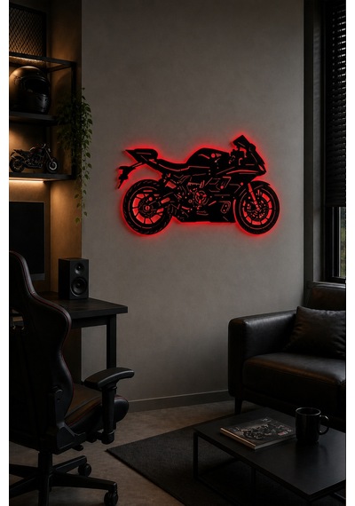 Lucenda Led Işıklı Motor Dekoratif Tablo Modern Spor Motosiklet Duvar Dekoru Gece Lambası Kırmızı - 874478148 Kırmızı Lucenda Led Işıklı Motor Dekoratif Tablo Modern Spor Motosiklet Duvar Dekoru Gece Lambası Kırmızı - 874478148 Kırmızı