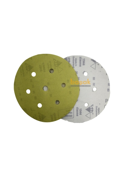 Sia 1944 Siaone 150 Mm 400 Kum 7 Delikli Zımpara Kağıdı 50'li