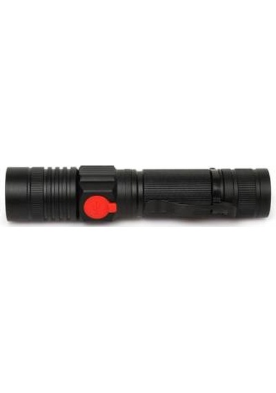 Watton Wt-601 Geniş Açılı P50 Led Şarjlı El Feneri Siyah