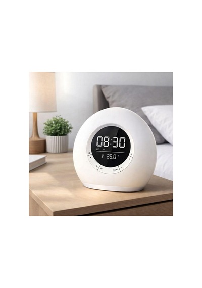 P11 Mini Hifi Bluetooth Hoparlör Saat, Çalar Saat, Rgb Led Gece Lambası, Termometre Ve Kablosuz Şarj Destekli Dijital Masa Saati Çok Fonksiyonlu Akıllı Hoparlör P11 Mini Hifi Bluetooth Hoparlör Saat, Çalar Saat, Rgb Led Gece Lambası, Termometre Ve Kablosuz Şarj Destekli Dijital Masa Saati Çok Fonksiyonlu Akıllı Hoparlör