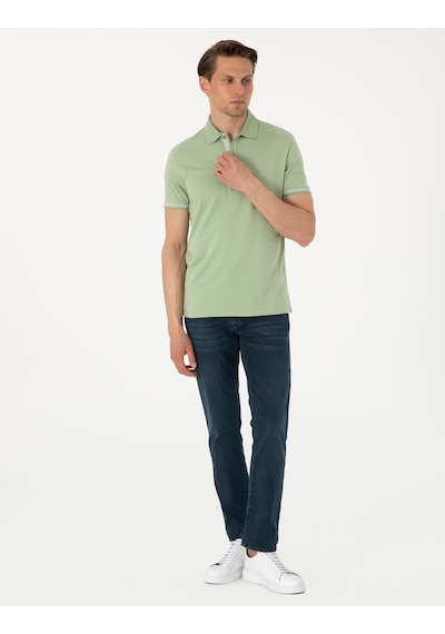 Pierre Cardin Erkek Açık Haki Tişört 50302616-vr183 Açık Haki