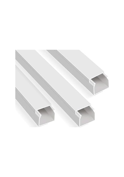 Odta 4 Metre 12x12mm Kendinden Yapışkanlı Kablo Kanalı 4m 10 Adet X 40cm Kablo Gizleyici