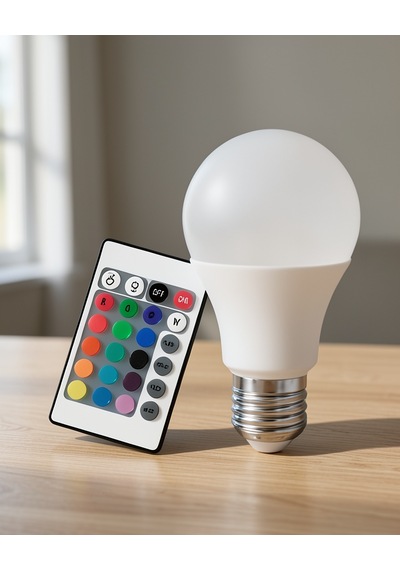 Rgb Lamba Gece Aydınlatma Çok Renkli