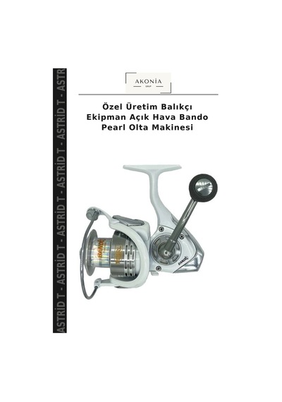 Özel Üretim Balıkçı Ekipman Açık Hava Bando Pearl Olta Makinesi