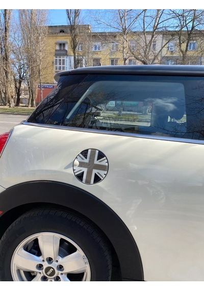 Mini Cooper Yakıt Depo Kapağı 3D Sticker Depo Kapağı