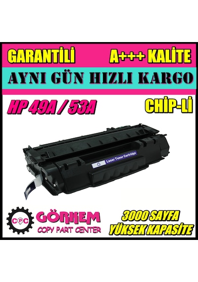 Hp Laserjet P2015Dn Uyumlu Toner