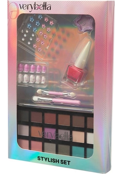 Vrb82000 Very Bella - Stylish Set Far Paketi+oje+takma Tırnak+sticker
