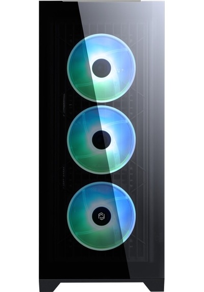 FRISBY FC-9455G VETRO 850 W 80+ Bronze Dual-Ring RGB Mid Tower ATX Bilgisayar Kasası FRISBY FC-9455G VETRO 850 W 80+ Bronze Dual-Ring RGB Mid Tower ATX Bilgisayar Kasası