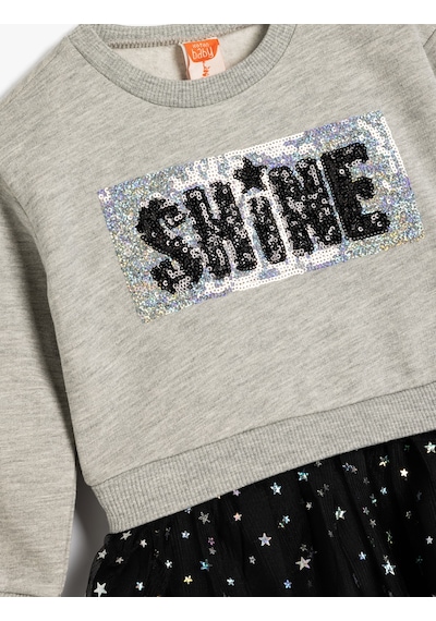 Koton Sweat Elbise Tütü Etek Detaylı Yuvarlak Yaka Uzun Kollu Baskılı Pamuklu Gri 5wmg80004ak Gri Koton Sweat Elbise Tütü Etek Detaylı Yuvarlak Yaka Uzun Kollu Baskılı Pamuklu Gri 5wmg80004ak Gri