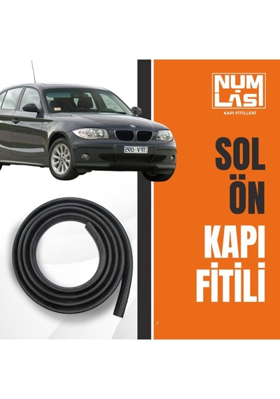Bmw 1 Serisi E87 2004-2011 Kadifeli Sol Ön Kapı Fitili-a Kalite-numlas-nm5099