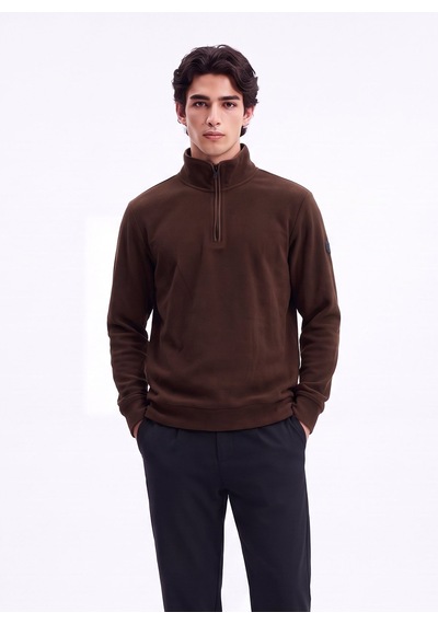 Discovery Expedition D6wm-swt3809 Kahverengi Erkek Sweatshirt Kahve
