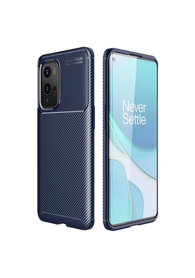 One Plus 9 Pro Kılıf Zore Negro Karbon Tasarım Silikon Kılıf