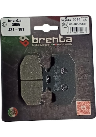 Suzukı Ts 125cc 89-96 Arka Fren Balatası Brenta Organik
