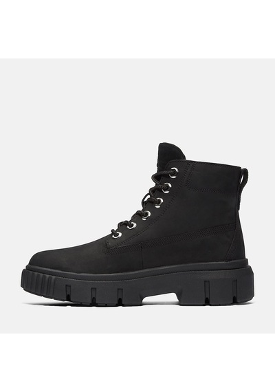 Timberland Greyfield Mid Lace Up Kadın Bot-33969 Siyah