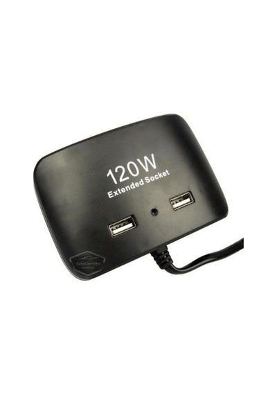 Üniversal 3 Lü Çakmak Soketi 120w Çakmaklık Çoğaltıcı 2 Usb Araç Şarj Cihazı Çakmaklık Şarj Çakmak Çoklayıcı 12v/24v 00 Şüscaroto Aksesuar